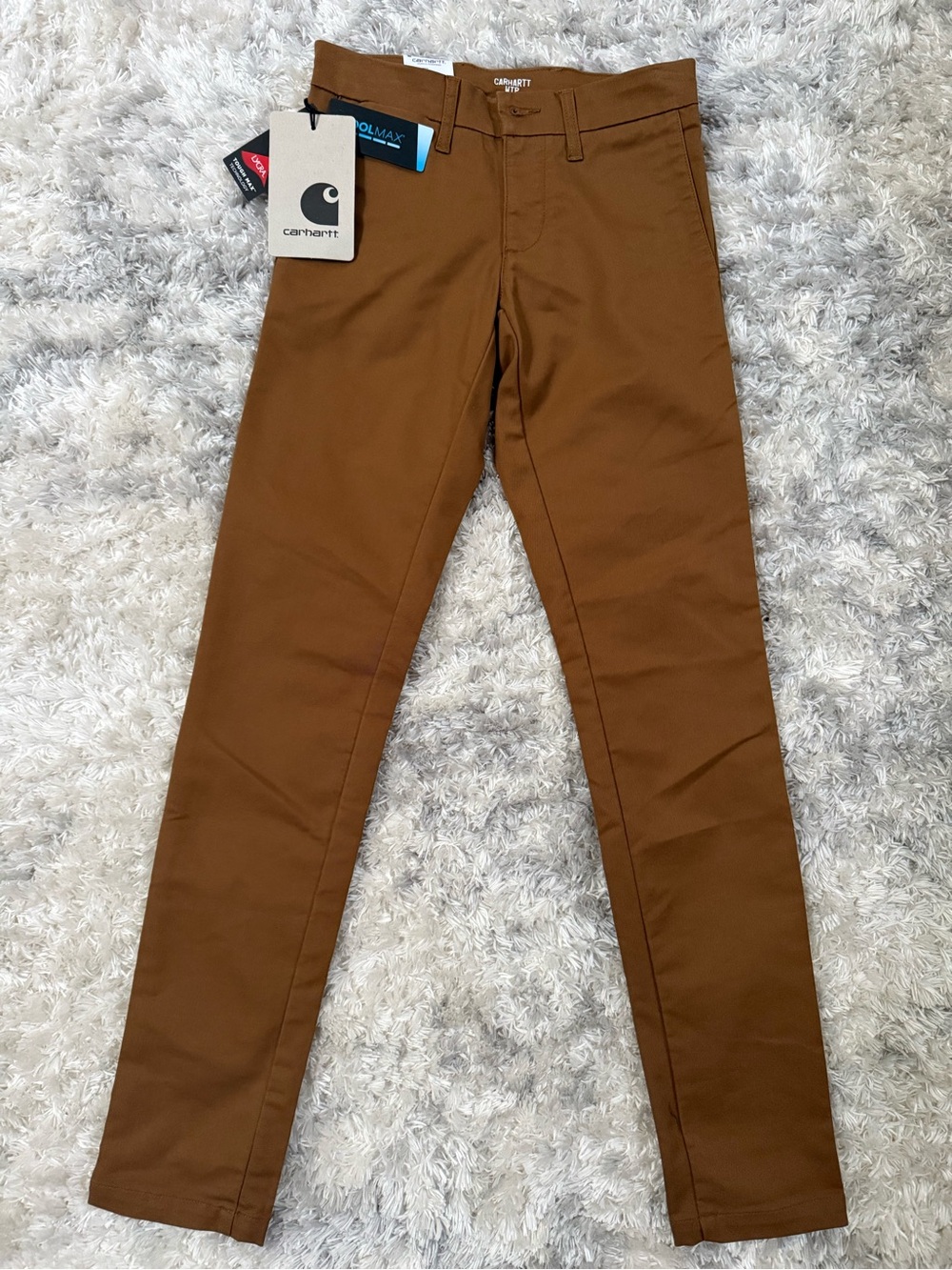 NWT Carhartt Wip : Sid Pants Hamilton Brown Size 26x32 - Picture 2 of 10